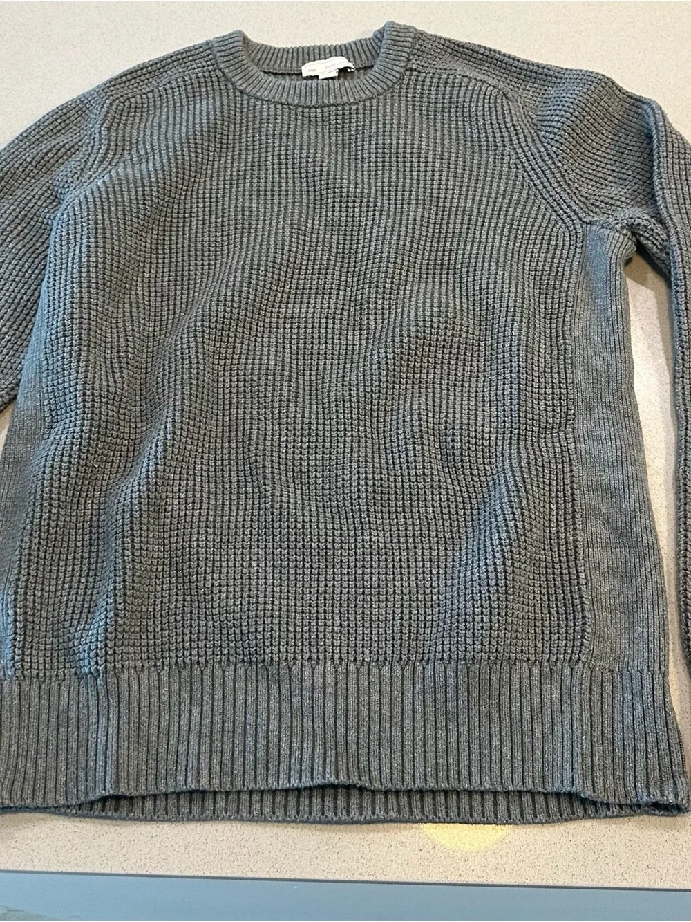 GAP Men's Slate Gray Crewneck Sweater